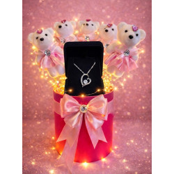 Sevgililer Günü Özel Ayıcık Buketi (Sadece ISTANBUL)